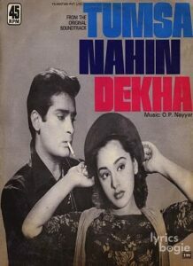 Tumsa Nahin Dekha (1957)