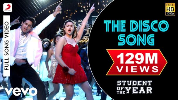 disco deewane student of the year lyrics