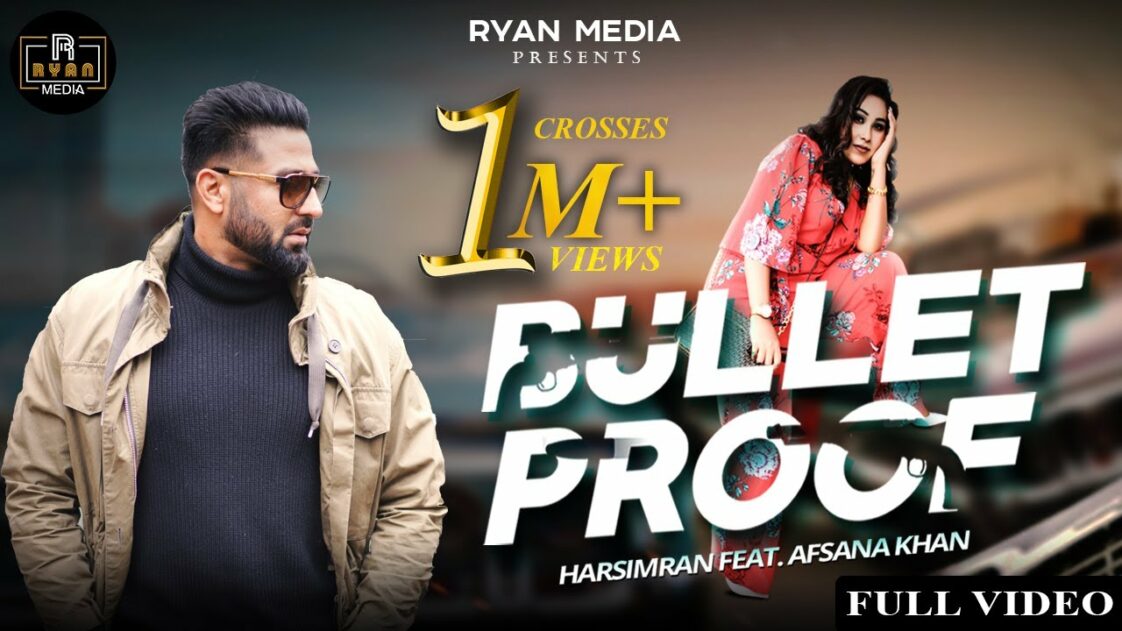BULLETPROOF LYRICS Harsimran, Afsana Khan Ft. Afsana Khan LyricsBogie