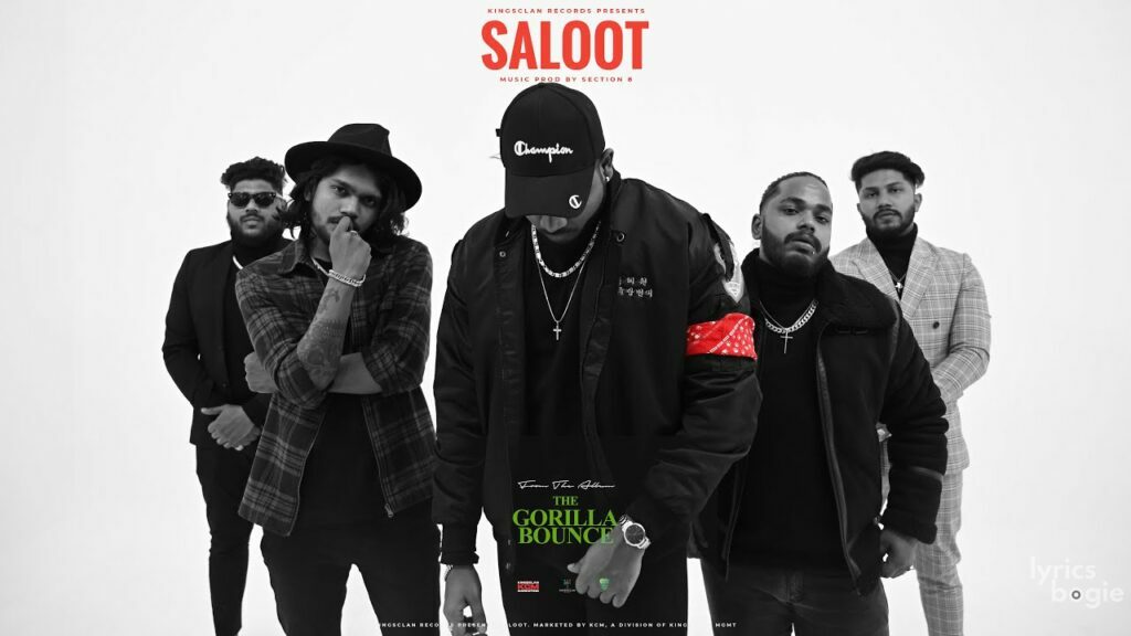 SALOOT LYRICS सलूट - King - The Gorilla Bounce | LyricsBogie
